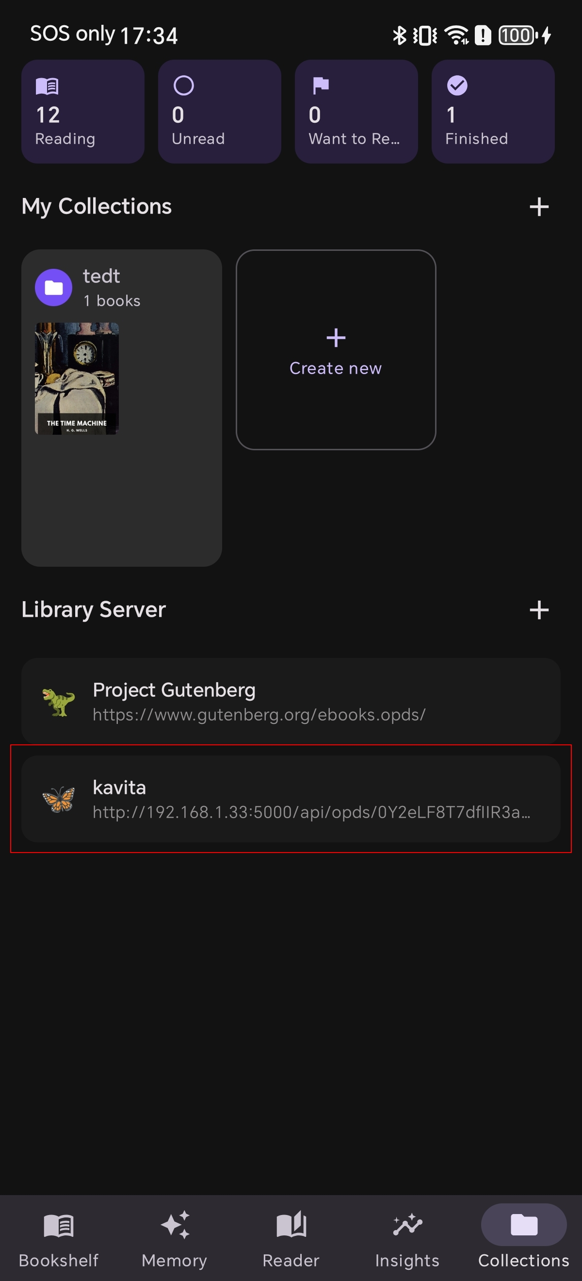 Server Listing
