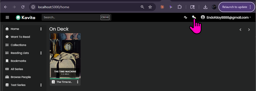 Kavita Dashboard